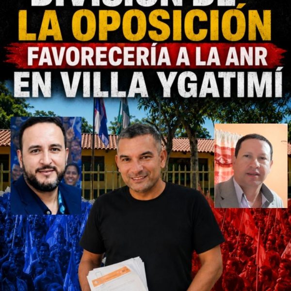 División en la oposición favorecería a la ANR en Villa Ygatimí