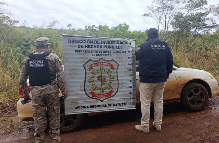 Recuperan automóvil denunciado como hurtado en Nueva Esperanza