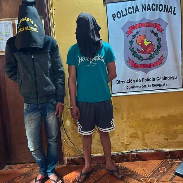 Dos aprehendidos por intento de robo agravado tras rápida intervención policial