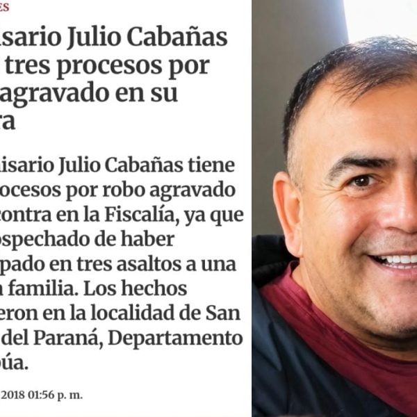 El prontuario del comisario que abandonó el puesto antes del ataque en Naranjito