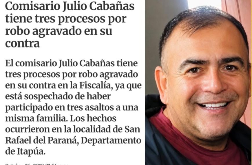 El prontuario del comisario que abandonó el puesto antes del ataque en Naranjito