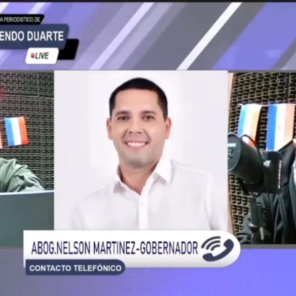Gobernador Nelson Martínez ratifica apoyo a Tito Rojas en Saltos del Guairá