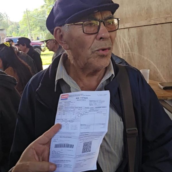 Abuelo de 82 años recibe factura de G. 18,3 millones de la ANDE y denuncia abandono del Estado