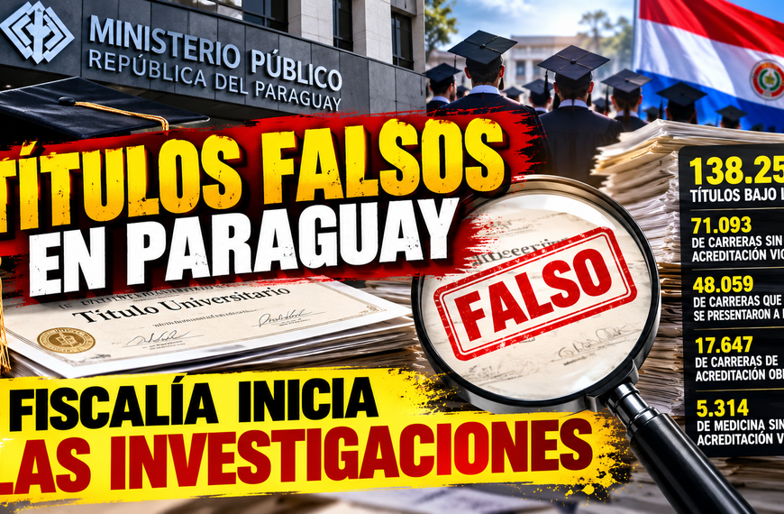 Abren investigación sobre más de 138 mil posibles títulos falsos