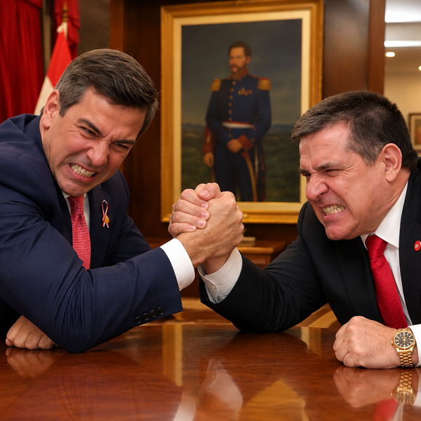 Puede Horacio Cartes competirle el poder a Santiago Peña ?