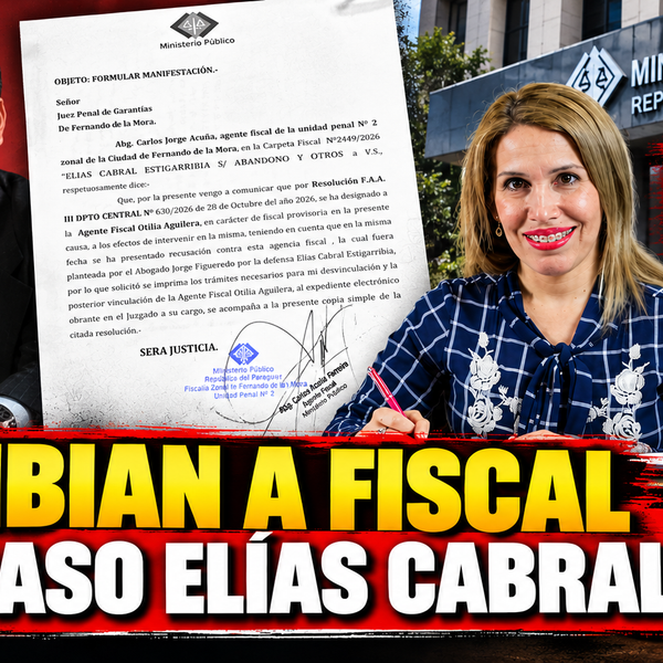 Apartan al cuestionado fiscal Carlos Acuña del caso Elías Cabral