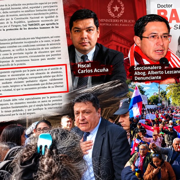Vea la prueba contundente que fulmina la mentira del fiscal Carlos Acuña