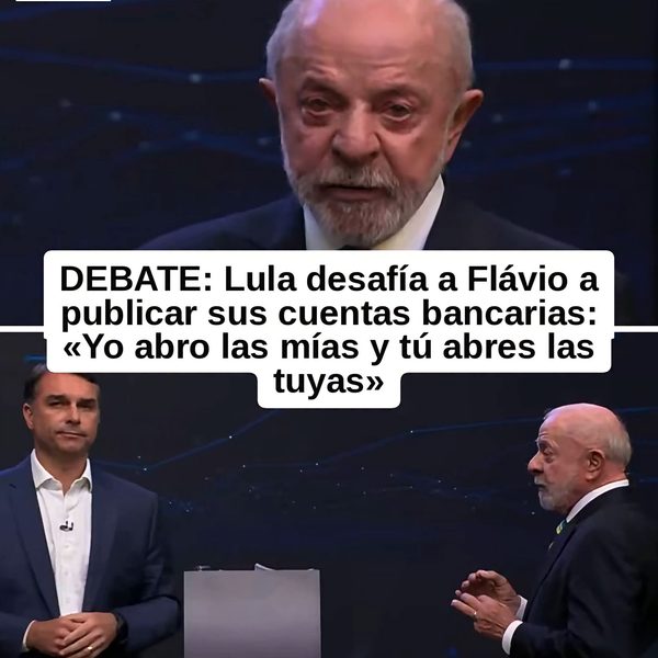 Lula y Flávio Bolsonaro protagonizan un duro debate a una semana del balotaje