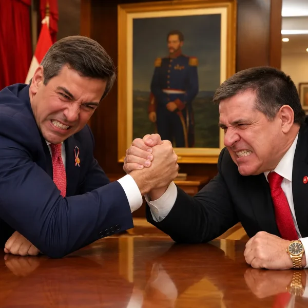 Puede Horacio Cartes competirle el poder a Santiago Peña ?